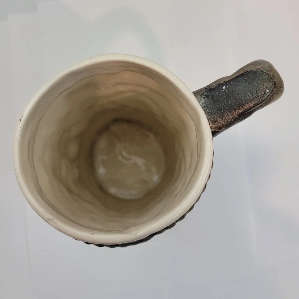 Vintage 1981 Beer Stein Silver Relief‎ German Bier Oder Wein Tankard Mug